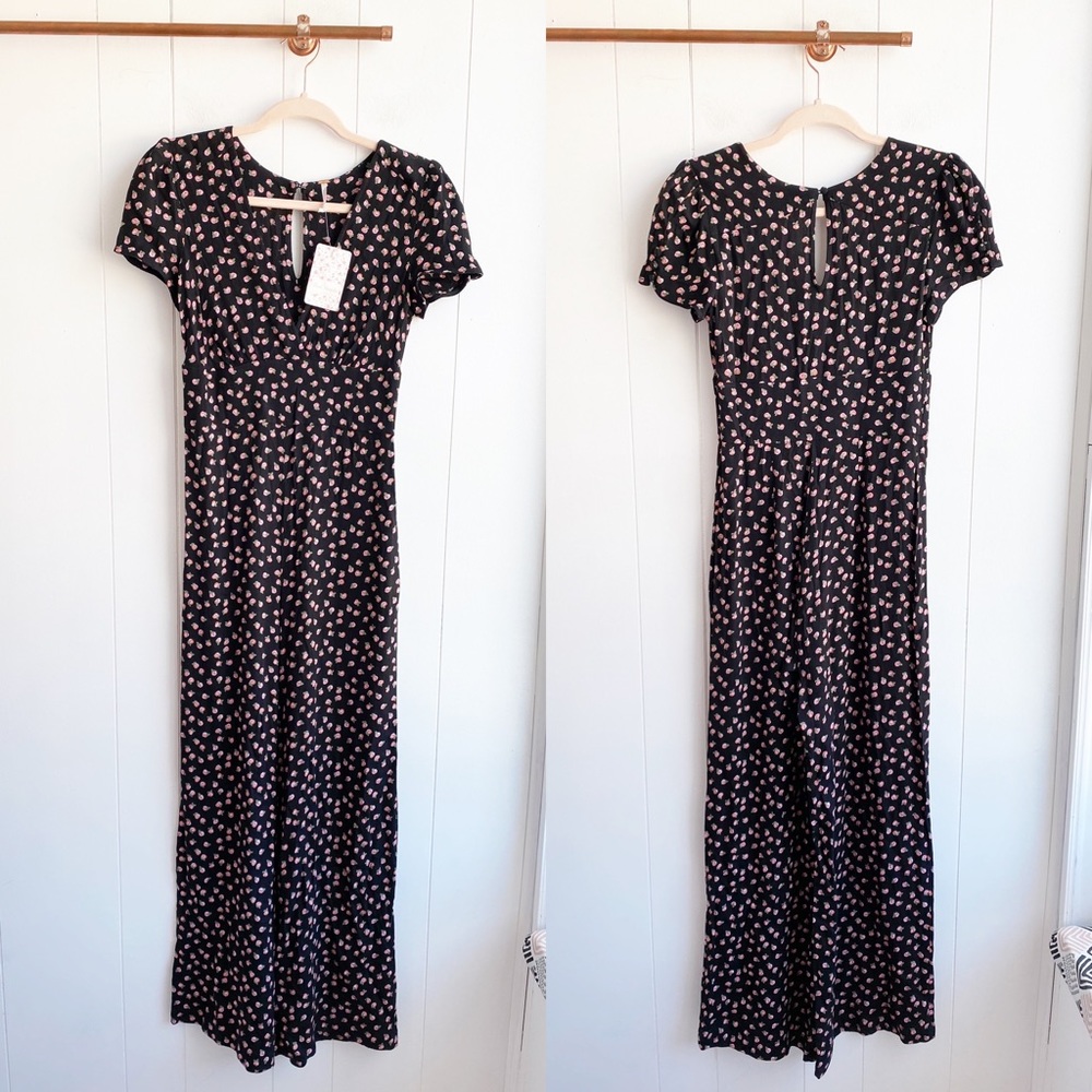 NWT Free People Mia Floral Jumpsuit - Picture 2 of 5